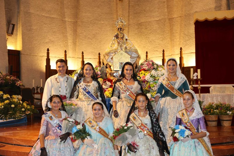 GALERIA de FOTOS de l'ofrena de flors a la Mare de Déu de Loreto de Xàbia GALERIA de FOTOS de l'ofrena de flors a la Mare de Déu de Loreto de Xàbia